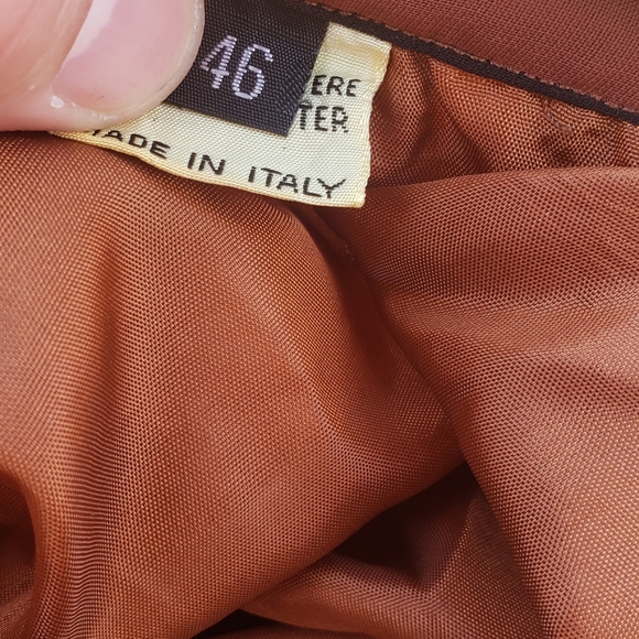 COPY - Vintage skirt and blouse outfit Italian - Picture 6 of 9